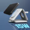 j5create Qi2 3-in-1 Magnetic Travel Wireless Charging Station indoor USB Fast Charging wit