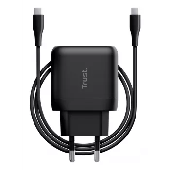 TRUST USB-C oplader MAXO 45W GaN – 45W USB-C snellader
