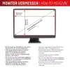 Displex PRIVACY SAFE afneembaar 2-weg privacyfilter voor desktopmonitor 22