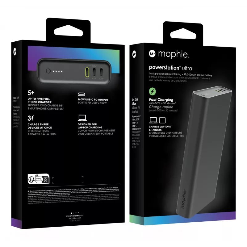 Draagbare oplader Mophie Powerstation Ultra - 25000 mAh
