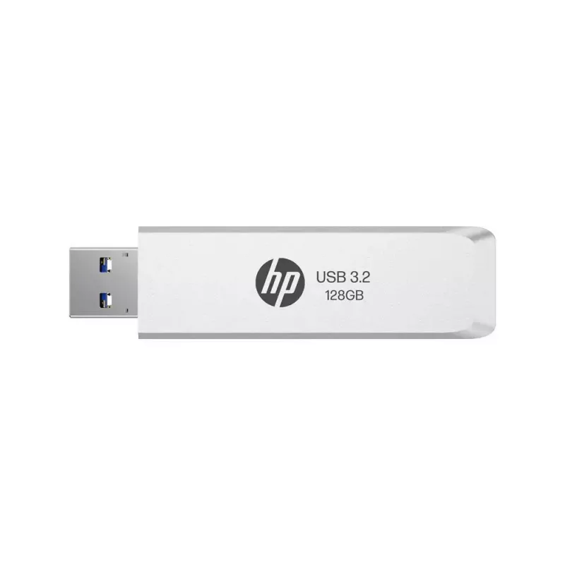 USB-stick HP HPFD819W-A-128 — 128 GB, USB Type-A 3.2 Gen 2, zilver, slide-formfactor