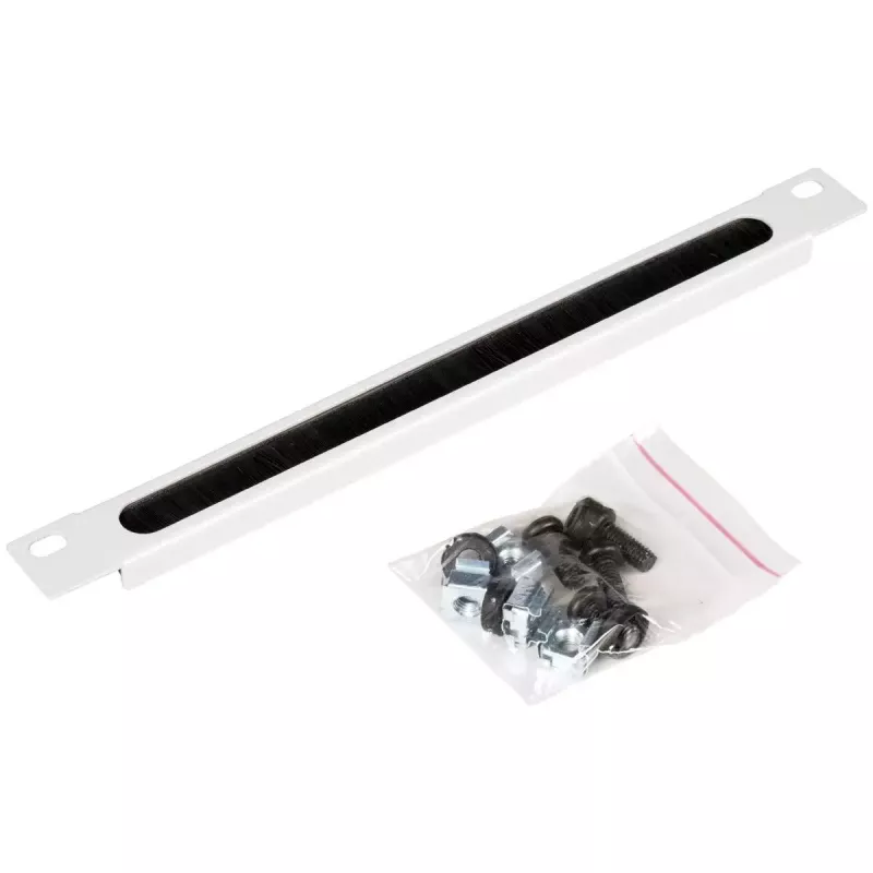 Kabelgoot ROLINE 10 inch grijs 0,5HE staal