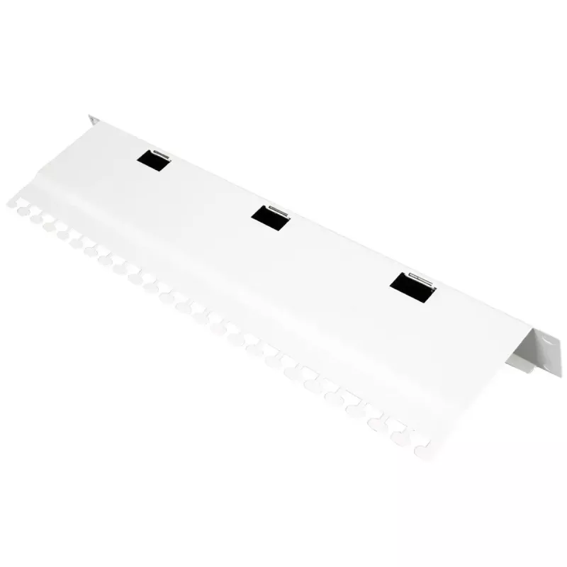 Kabeldoorvoer ROLINE 10 inch met borstelstrip 1HE grijs