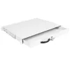 Toetsenbordlade ROLINE 19 inch 1HE 400 T afsluitbaar grijs