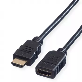 HDMI High Speed-kabel + Ethernet VALUE 2 m