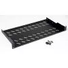 Rack shelf ROLINE 19-inch 1U 250mm diepte 15kg zwart