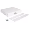 Toetsenbordlade ROLINE 19 inch 2 HE 400 T afsluitbaar grijs
