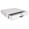 Toetsenbordlade ROLINE 19 inch 2 HE 400 T afsluitbaar grijs