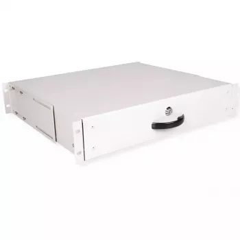 Toetsenbordlade ROLINE 19 inch 2 HE 400 T afsluitbaar grijs