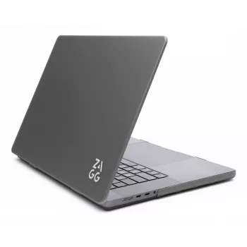 Hardcase hoes Zagg voor MacBook Pro 13 M2/M1 (20) – smoke-afwerking, beschermhoes