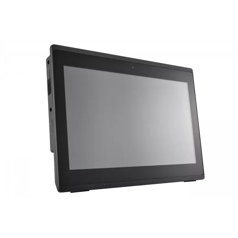 Shuttle P55U all-in-one barebone, 15,6 inch touchscreen, Celeron 7305, WLAN, HDMI, 2x COM, 90 W, zwart