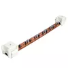 ROLINE 26.21.0110 rack-aardingsset, 220 mm potentiaalvereffeningsrail met aardingskabel