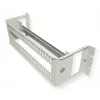 Rack-rail ROLINE 26.21.0102 — staal zilver, 1 st., voor 19-inch rackmontage