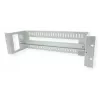 Rack-rail ROLINE 26.21.0102 — staal zilver, 1 st., voor 19-inch rackmontage