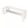 Rack-rail ROLINE 26.21.0102 — staal zilver, 1 st., voor 19-inch rackmontage