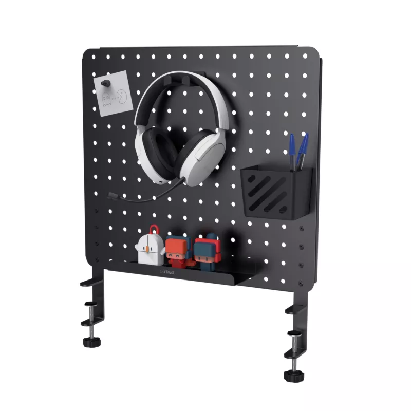 Bureau-organizerset Trust GXT 724 Vesto zwart 600x20x470 mm