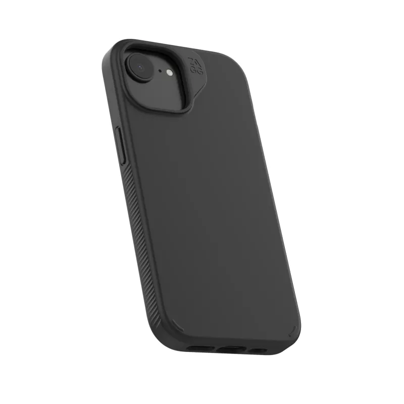 ZAGG Milan Snap hoesje voor Apple iPhone 16e/15/14/13, ondoorzichtig, zwart