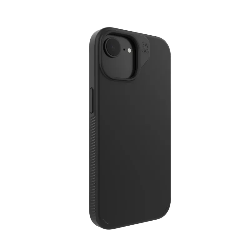 ZAGG Milan Snap hoesje voor Apple iPhone 16e/15/14/13, ondoorzichtig, zwart