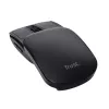 Muis TRUST Travel dubbelhandig RF draadloos 2400 DPI, 6 toetsen, zwart