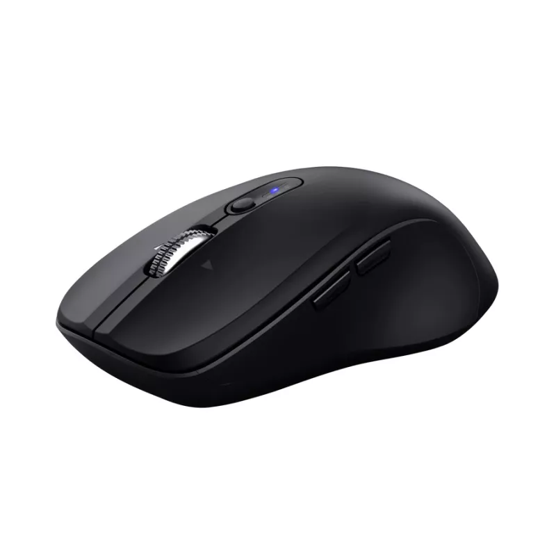 Trust 25673 muis, universeel, dubbelhandig, Bluetooth, 3200 DPI, 9 toetsen