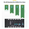 StarTech.com USB4 M.2 NVMe-behuizing, 40 Gbit/s, externe USB-C/Thunderbolt NVMe SSD-behuizing, aluminium koelbehuizing, B+M/M-Key