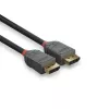 Lindy 7,5m DisplayPort 1.2-kabel, Anthra Line