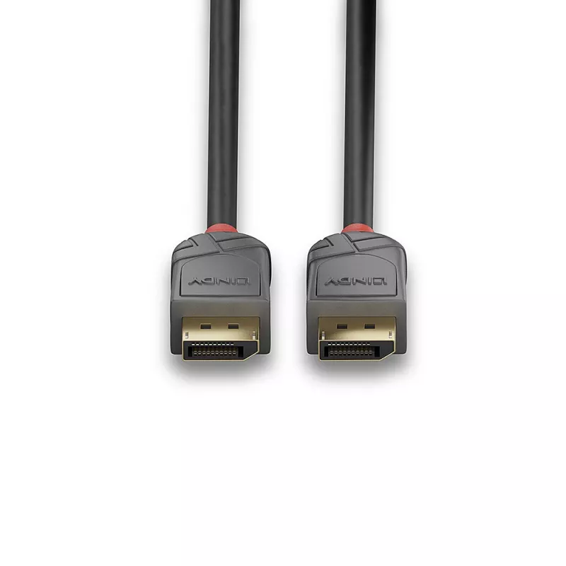 Lindy 7,5m DisplayPort 1.2-kabel, Anthra Line