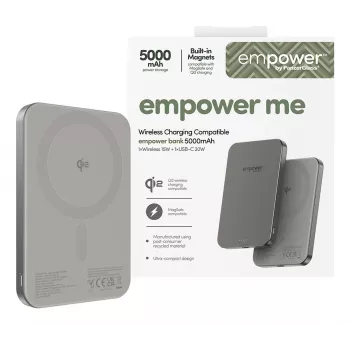 Powerbank PanzerGlass empower by empower Bank 5000mAh titanium