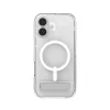 Cover ZAGG Crystal Palace Snap Kickstand Case voor Apple iPhone 17 transparant