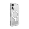 Cover ZAGG Crystal Palace Snap Kickstand Case voor Apple iPhone 17 transparant