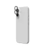 ZAGG InvisibleShield Glass Elite cameralensbeschermer voor Apple iPhone 16/16 Plus, zwart