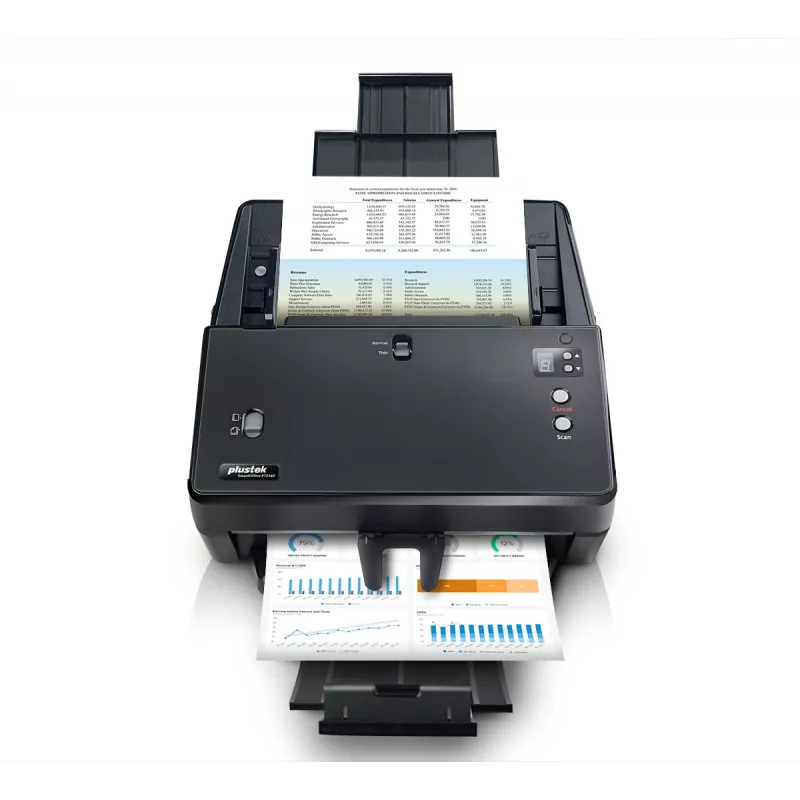 Plustek SmartOffice PT2160 ADF-scanner 600 x 600 DPI A3 zwart