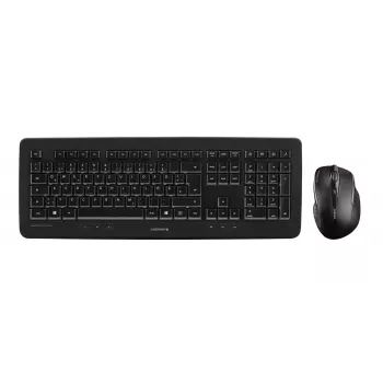 CHERRY DW 5100 toetsenbord muis inbegrepen universeel RF draadloos US English zwart