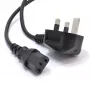 Origin Storage C13 (kettle) naar UK-netkabel, 1,8 m, netstekker type G, C13-koppeling