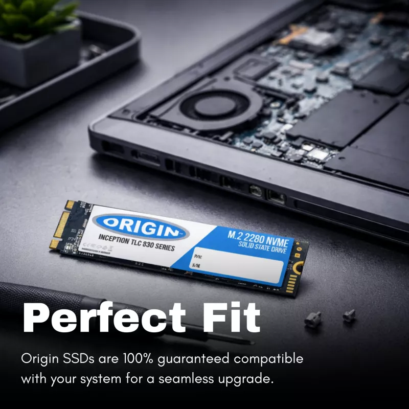 SSD Origin Inception 256 GB NVMe M.2 3D TLC (80 mm) — 2100/1900 MB/s
