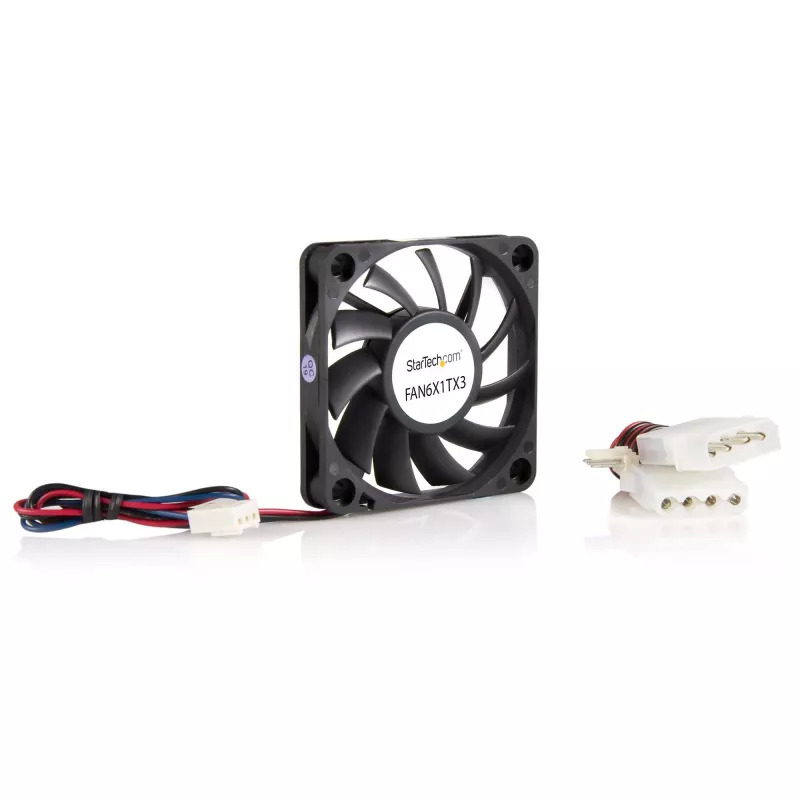 StarTech.com 60x10 mm vervangende kogellager-pc-behuizingventilator met TX3-aansluiting