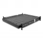 StarTech.com 2U uitschuifbare serverrack-legplank - 20 to 30in verstelbare montagediepte - geperforeerd - 50lb - heavy duty universele 19” rack-legplank voor apparatuurrack - 24in diep