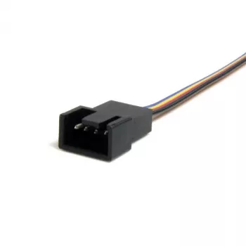 StarTech.com 12 inch 4-pins ventilatorstroomverlengkabel - M/F, Molex (4-polig), Molex (4-polig), 0,305 m, stekker, bus, recht