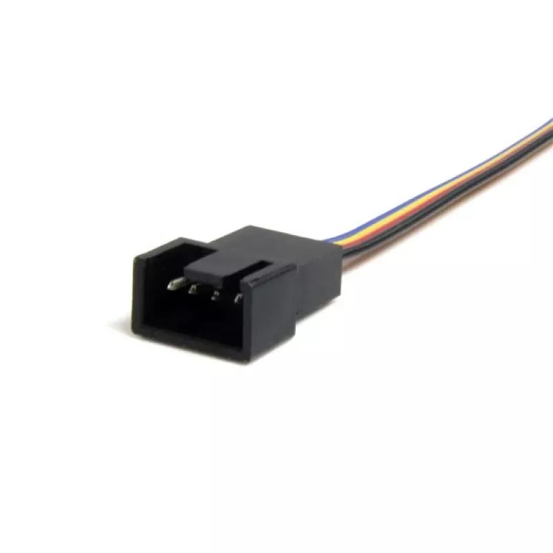 StarTech.com FAN4EXT12 4-pins Molex PWM-ventilator-voedingsverlengkabel, stekker/bus, 30 cm (12 inch)
