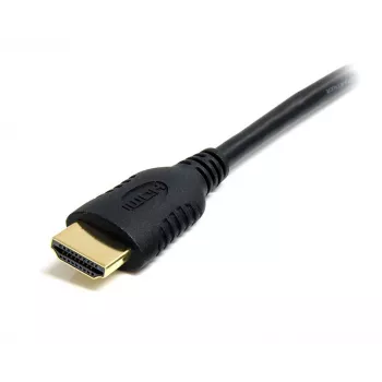 StarTech.com 50cm Mini-HDMI-naar-HDMI-kabel met ethernet – 4K 30Hz high-speed Mini-HDMI-naar-HDMI-adapterkabel – Mini-HDMI Type-C-apparaat naar HDMI-monitor/display – duurzame video-converterkabel