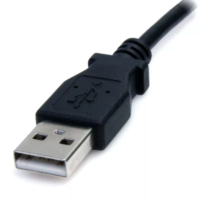 StarTech.com USB naar 5,5-mm-stroomkabel – type M barrel – 2 m, 2 m, USB, barrel type M