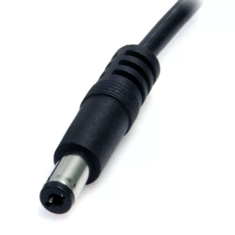 StarTech.com USB naar 5,5-mm-stroomkabel – type M barrel – 2 m, 2 m, USB, barrel type M
