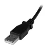 StarTech.com 2m Micro-USB-kabel - A naar haakse Micro-B, 2 m, USB A, Micro-USB B, USB 2.0, 0,48 Gbit/s, zwart