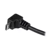 StarTech.com 2m Micro-USB-kabel - A naar haakse Micro-B, 2 m, USB A, Micro-USB B, USB 2.0, 0,48 Gbit/s, zwart