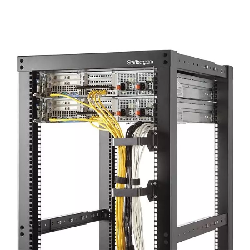 StarTech.com multidirectionele verticale serverrack-kabelmanagement-D-ring-haak 6 x 10 cm (2,4 x 3,9 inch)