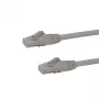 StarTech.com 50cm CAT6 ethernetkabel - grijs CAT 6 Gigabit Ethernet kabel - 250MHz 100W PoE RJ45 UTP netwerk-/patchkabel, rastnasenbescherming, met trekontlasting, individueel getest