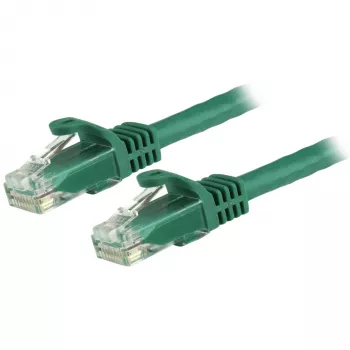 StarTech.com 50cm CAT6 ethernetkabel - groen CAT 6 Gigabit Ethernet draad -250MHz 100W PoE RJ45 UTP netwerk-/patchkabel rastnasenvrij met trekontlasting individueel getest