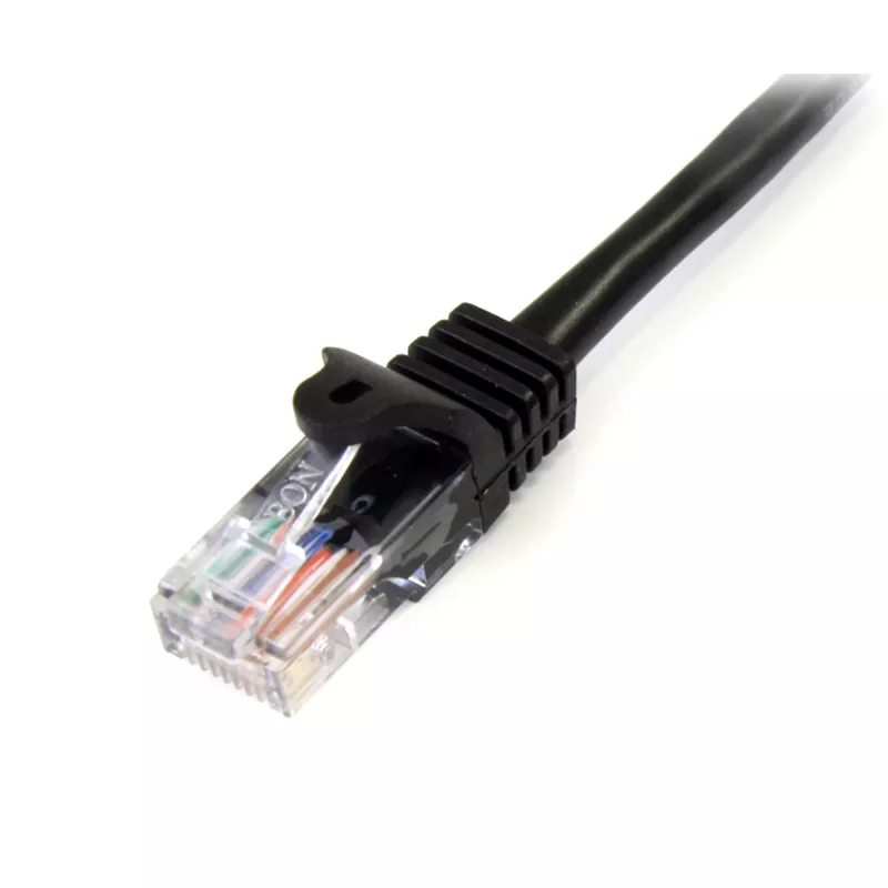 StarTech.com Cat5e patchkabel met snagless RJ45-stekkers – 3 m, zwart