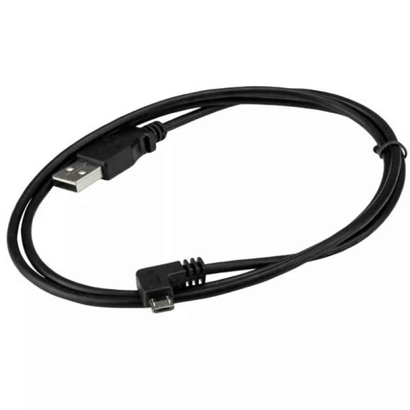 StarTech.com Micro-USB laad- en synchronisatiekabel M/M - haakse Micro-USB - 30/24 AWG - 1 m (3 ft.)