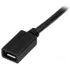 StarTech.com USBUBEXT50CM Micro-USB verlengkabel M/F, 0,5 m (20 inch), Micro-USB B, USB 2.0, zwart